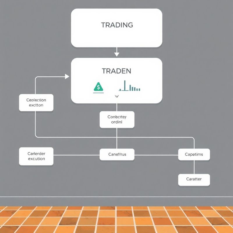 Diagrama de flujo desde señal de trading hasta ejecución de orden en broker